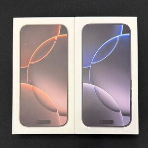 Apple iPhone 16 Pro Box (EMPTY) Bundle